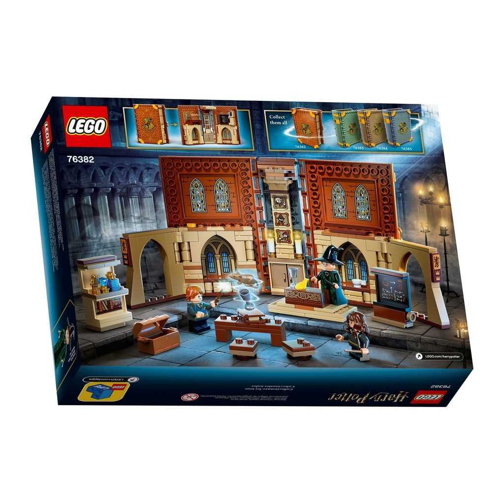 Harry Potter Lego Momento Hogwarts: Clase de Transfiguración Edades 8+ # 76382 Artículo 241 Piezas | QJD-586309