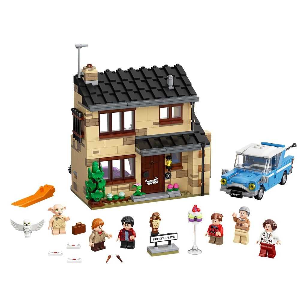 Harry Potter Lego Número 4 de Privet Drive Edades 8+ # 75968 Artículo 797 Piezas | WIB-206539