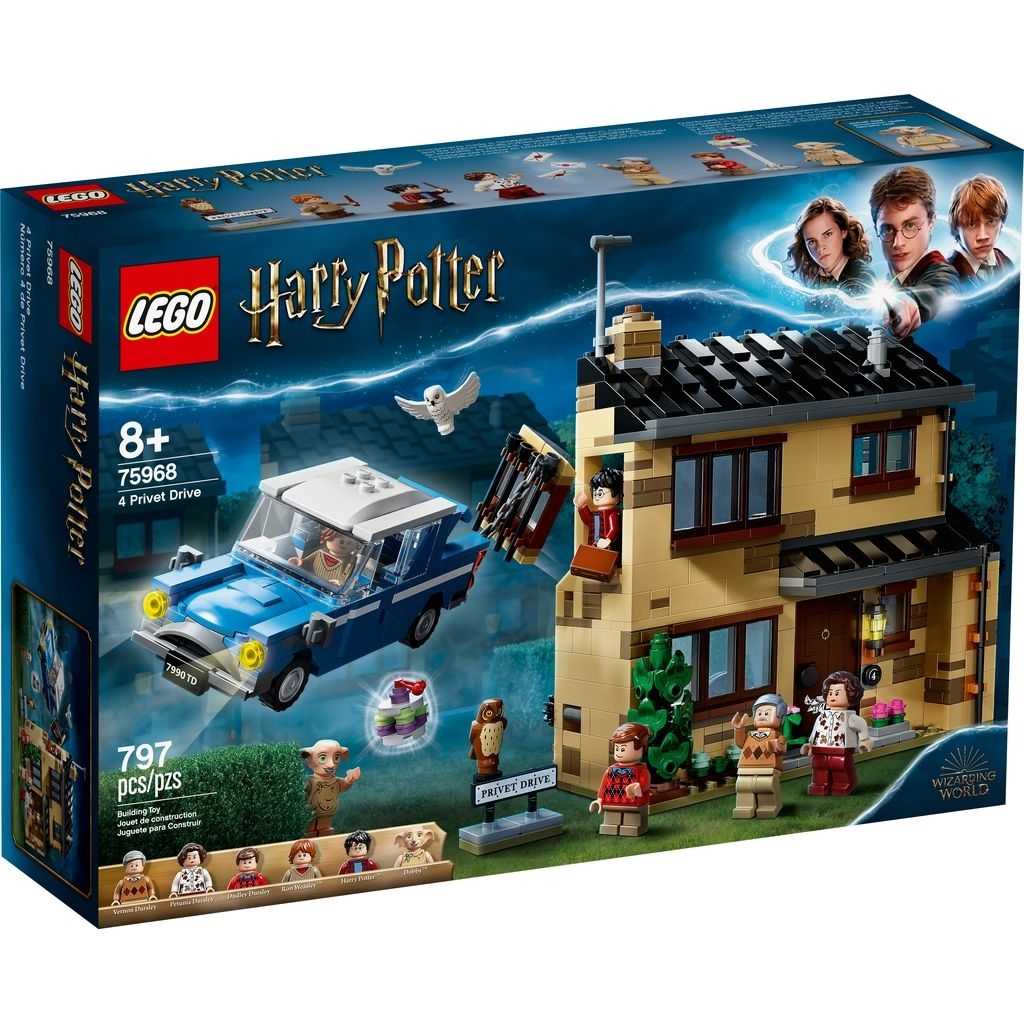 Harry Potter Lego Número 4 de Privet Drive Edades 8+ # 75968 Artículo 797 Piezas | WIB-206539