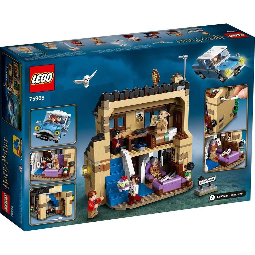 Harry Potter Lego Número 4 de Privet Drive Edades 8+ # 75968 Artículo 797 Piezas | WIB-206539