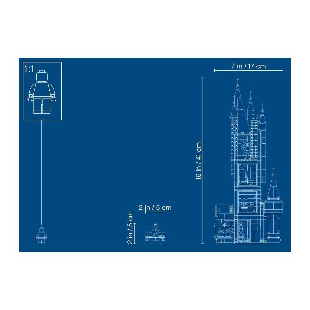 Harry Potter Lego Torre de Astronomía de Hogwarts Edades 9+ # 75969 Artículo 971 Piezas | TYO-746089