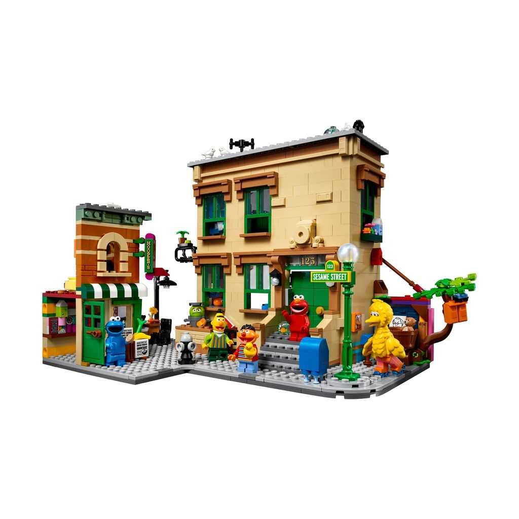 Ideas Lego 123 Sesame Calle Edades 18+ # 21324 Artículo 1367 Piezas | RSN-402739