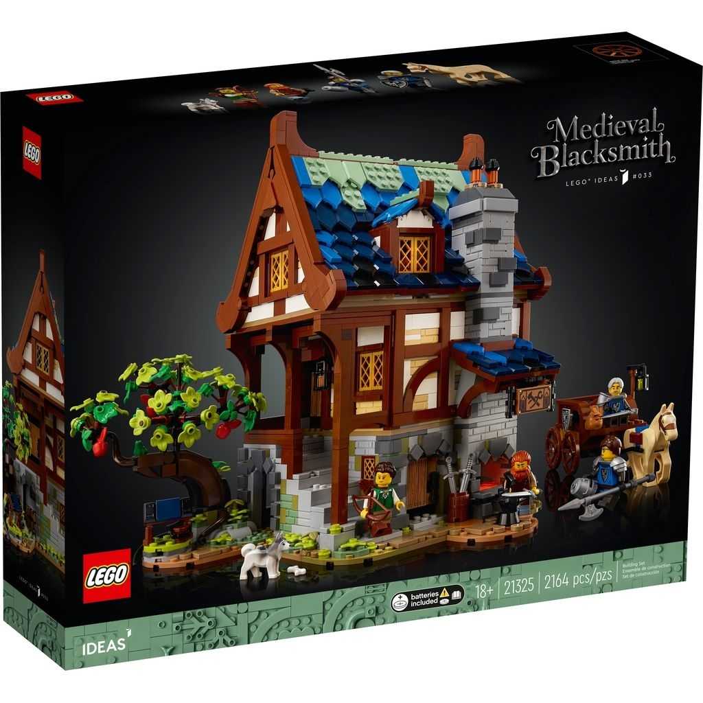 Ideas Lego Herrería Medieval Edades 18+ # 21325 Artículo 2164 Piezas | MTU-864512