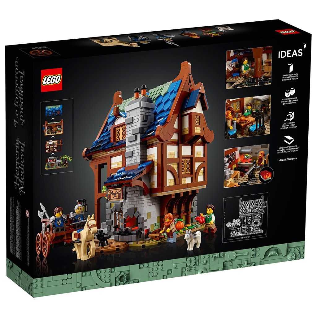 Ideas Lego Herrería Medieval Edades 18+ # 21325 Artículo 2164 Piezas | MTU-864512