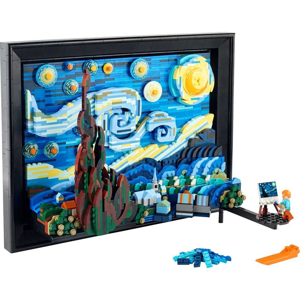 Ideas Lego Vincent van Gogh: La Noche Estrellada Edades 18+ # 21333 Artículo 2316 Piezas | GCW-230157