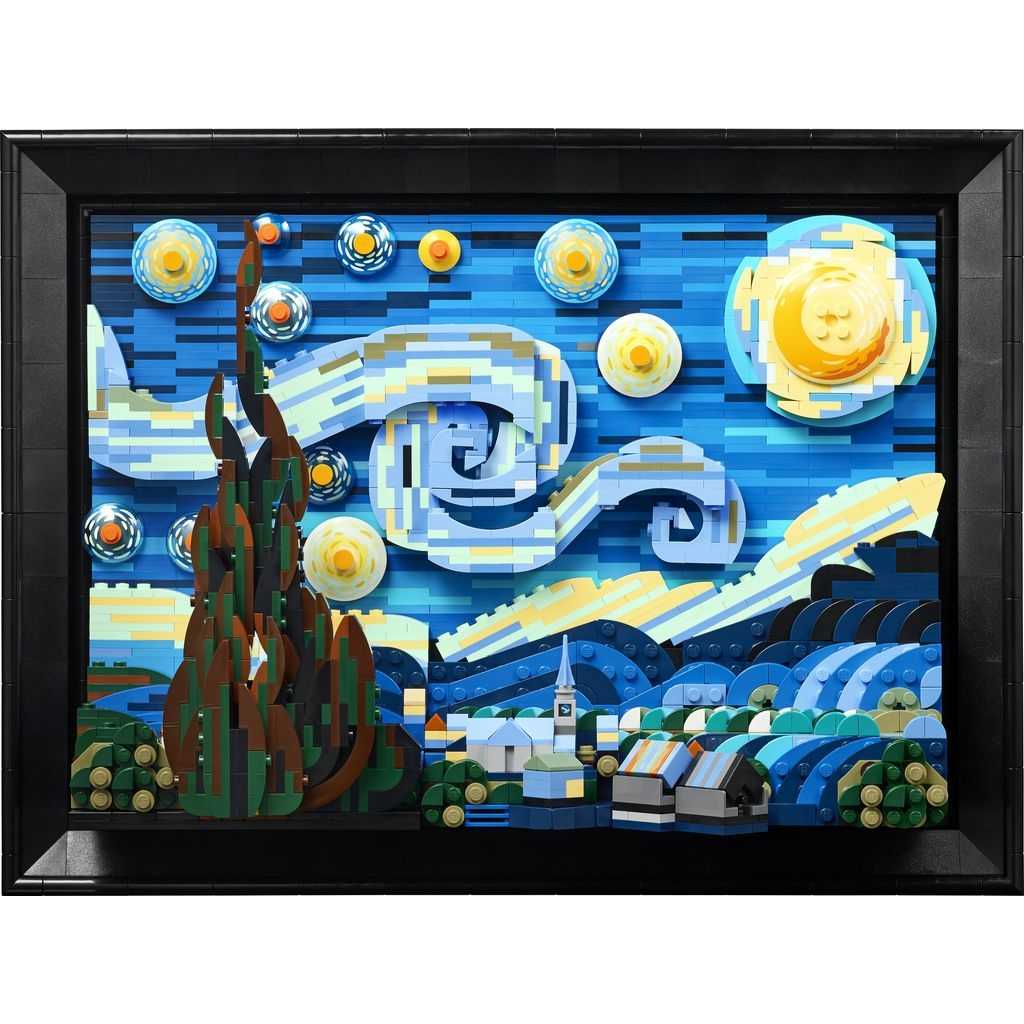 Ideas Lego Vincent van Gogh: La Noche Estrellada Edades 18+ # 21333 Artículo 2316 Piezas | GCW-230157