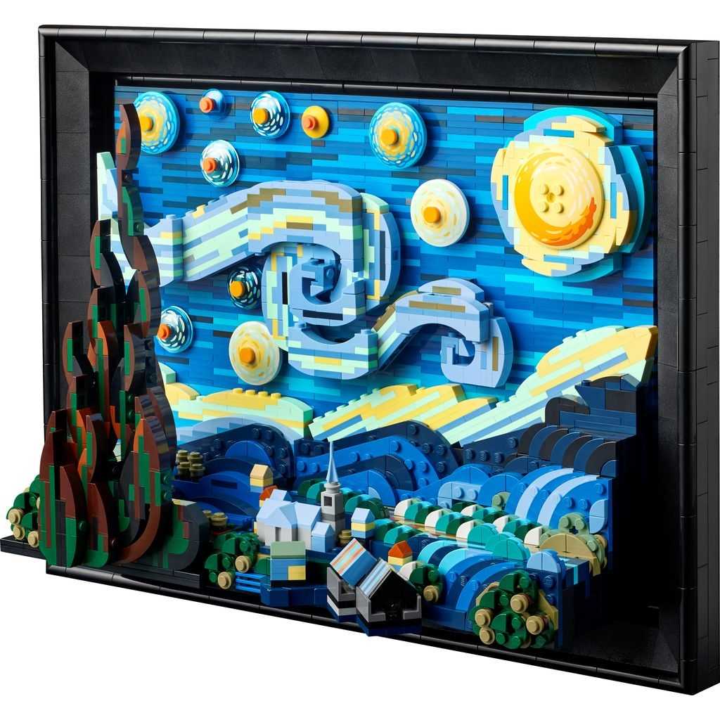 Ideas Lego Vincent van Gogh: La Noche Estrellada Edades 18+ # 21333 Artículo 2316 Piezas | GCW-230157