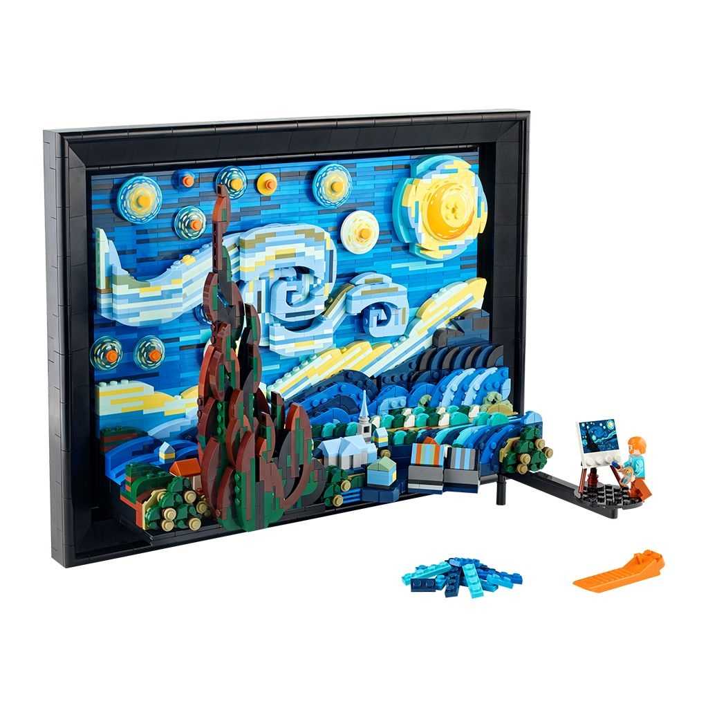 Ideas Lego Vincent van Gogh: La Noche Estrellada Edades 18+ # 21333 Artículo 2316 Piezas | GCW-230157