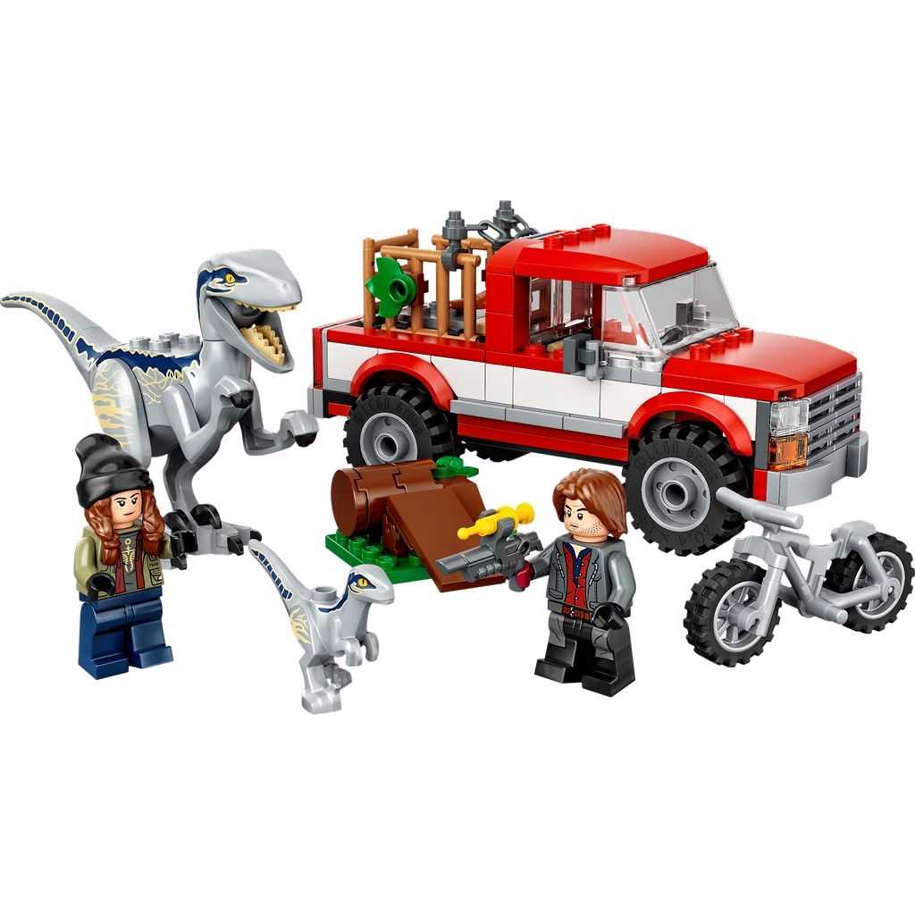 Jurassic World Lego Captura de los Velocirraptores Blue y Beta Edades 6+ # 76946 Artículo 181 Piezas | FCX-980457