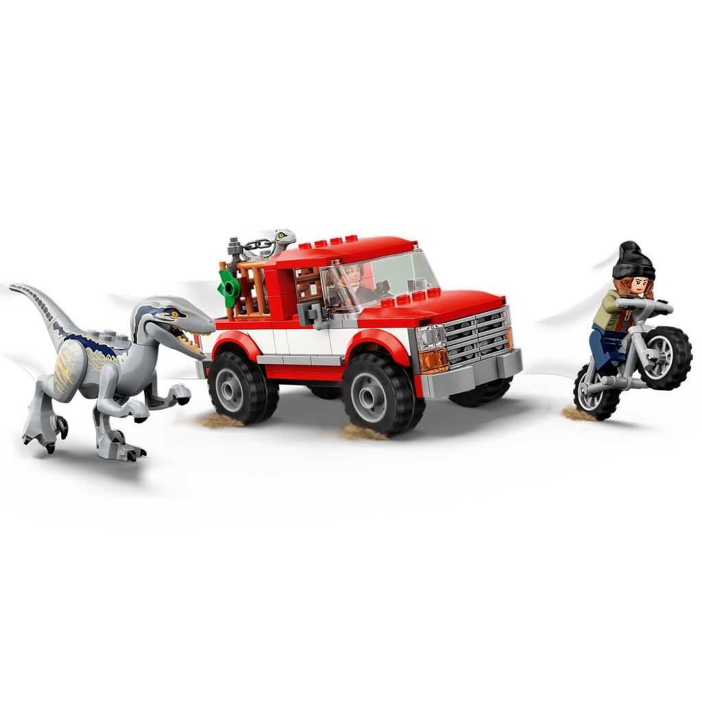 Jurassic World Lego Captura de los Velocirraptores Blue y Beta Edades 6+ # 76946 Artículo 181 Piezas | FCX-980457