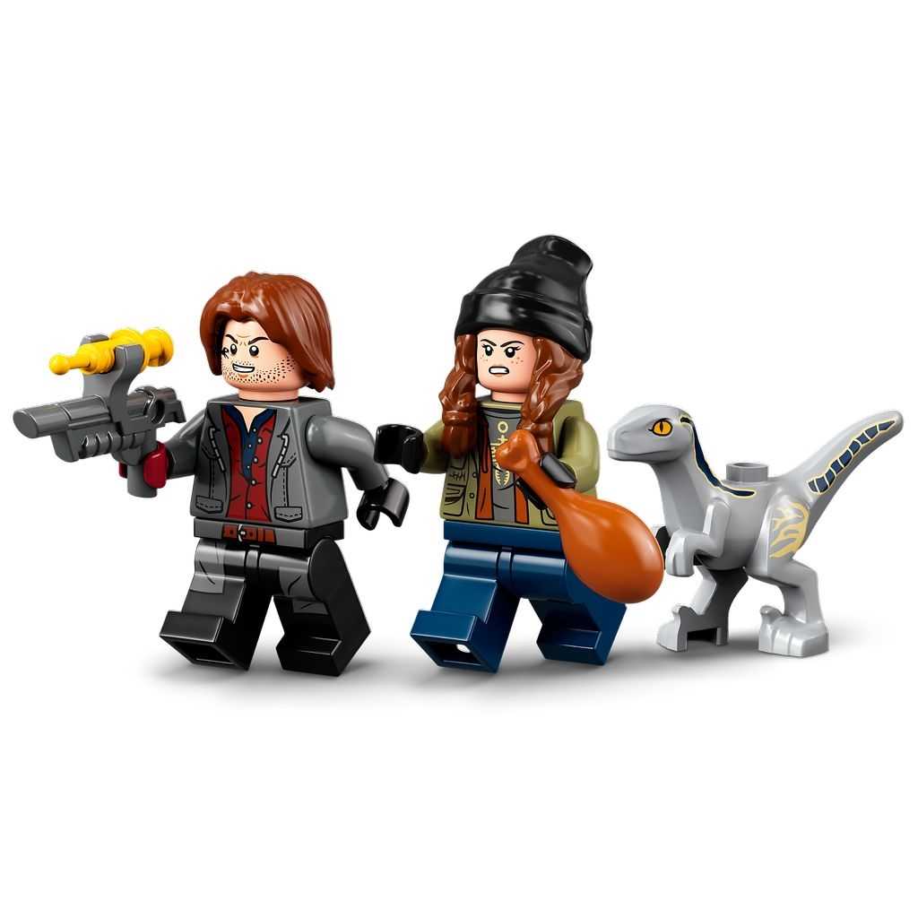 Jurassic World Lego Captura de los Velocirraptores Blue y Beta Edades 6+ # 76946 Artículo 181 Piezas | FCX-980457