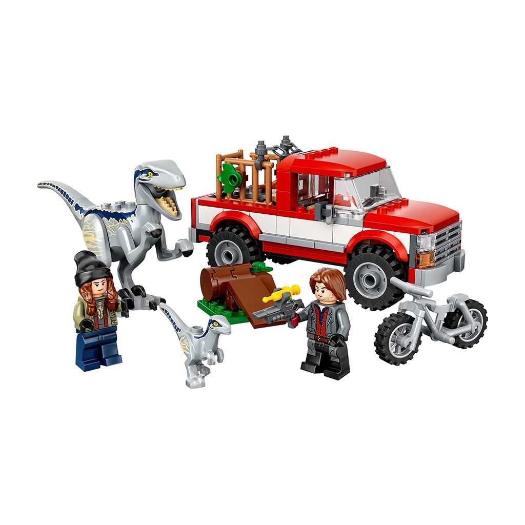 Jurassic World Lego Captura de los Velocirraptores Blue y Beta Edades 6+ # 76946 Artículo 181 Piezas | FCX-980457