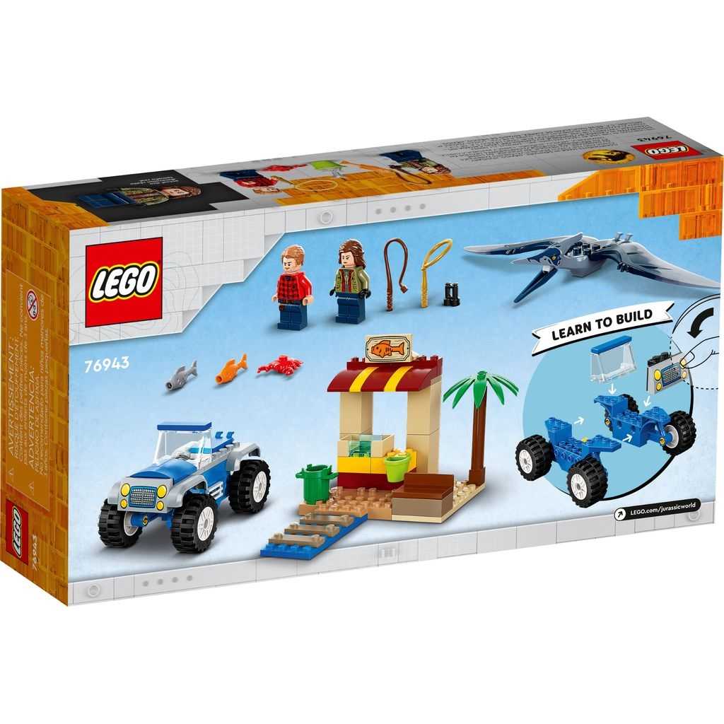 Jurassic World Lego Caza del Pteranodon Edades 4+ # 76943 Artículo 94 Piezas | REU-027945