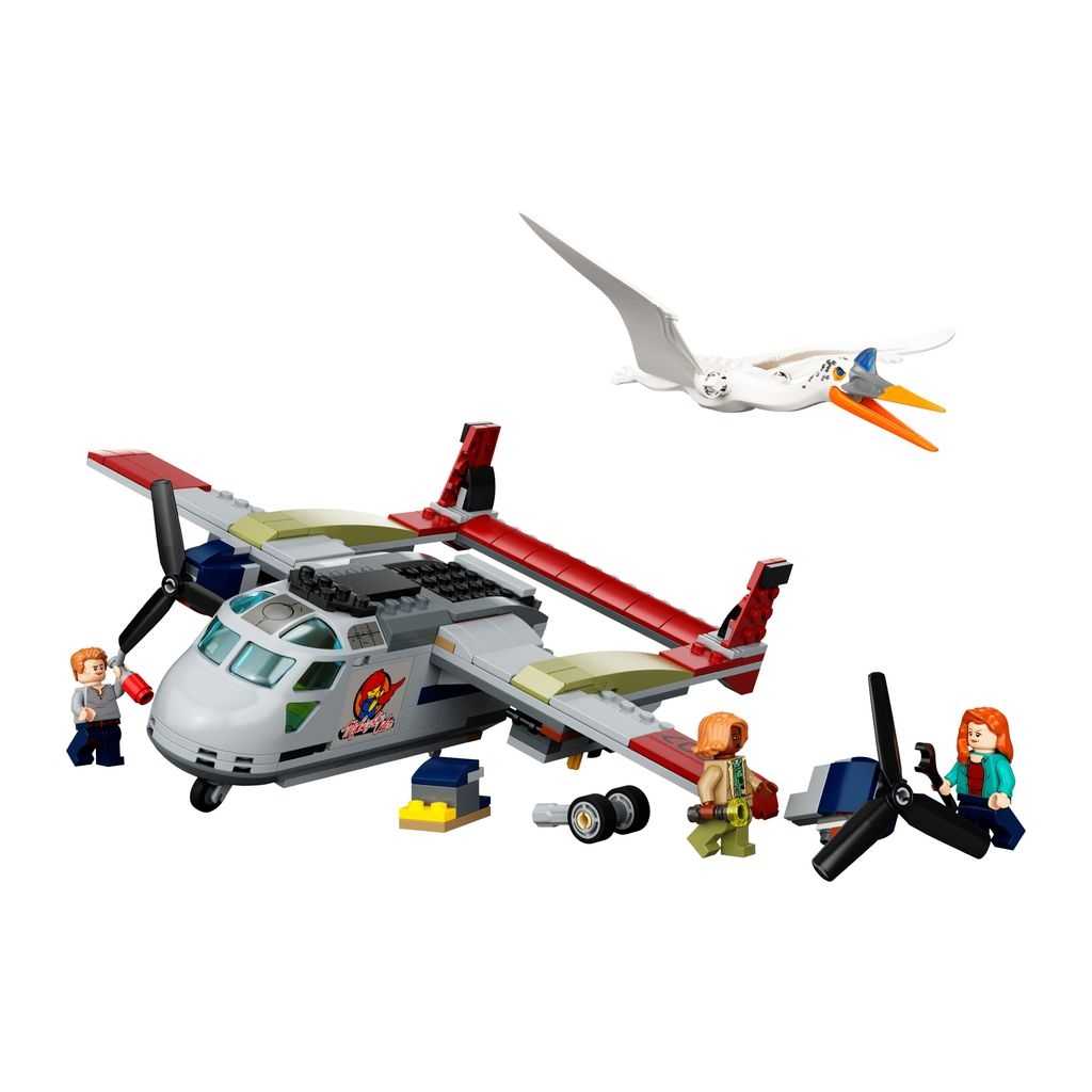 Jurassic World Lego Emboscada Aérea del Quetzalcoatlus Edades 7+ # 76947 Artículo 306 Piezas | WHV-963814