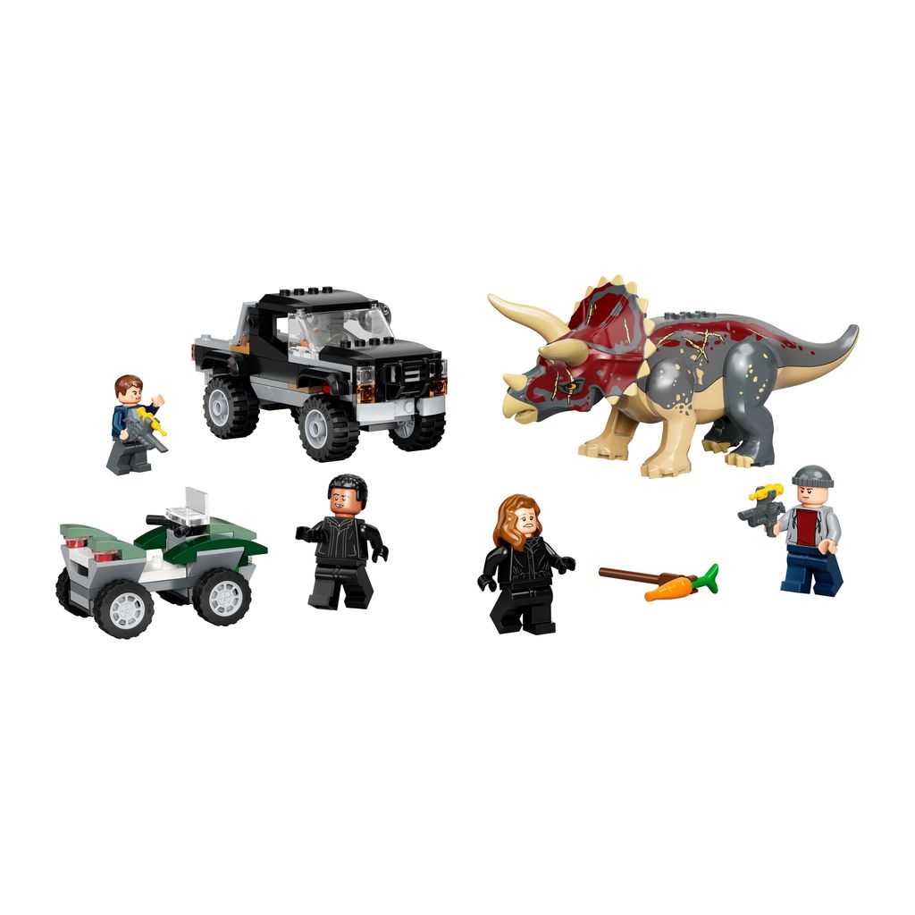 Jurassic World Lego Emboscada en Furgoneta del Triceratops Edades 7+ # 76950 Artículo 210 Piezas | QGS-157698