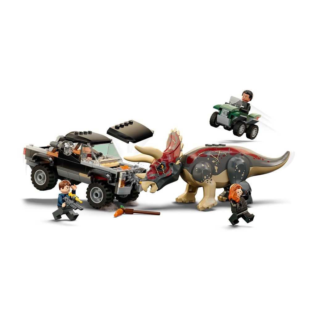 Jurassic World Lego Emboscada en Furgoneta del Triceratops Edades 7+ # 76950 Artículo 210 Piezas | QGS-157698