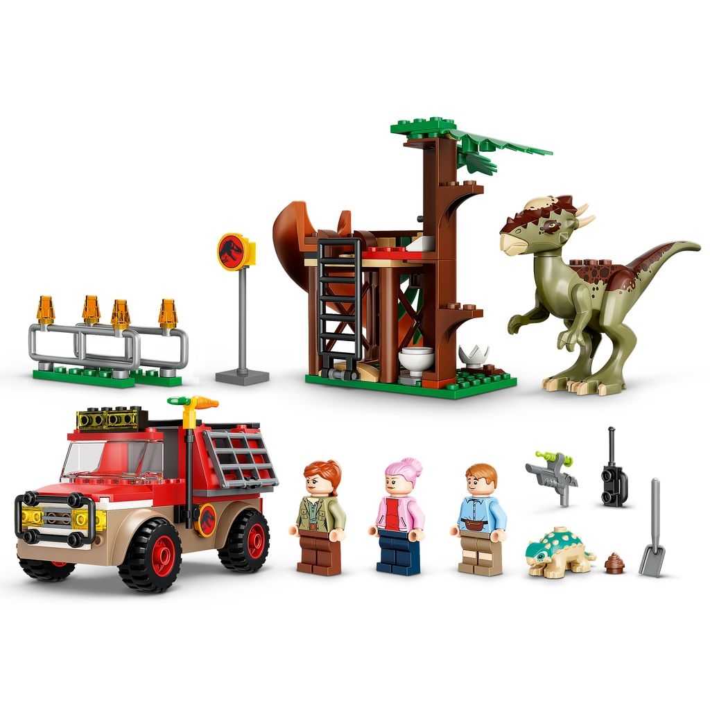 Jurassic World Lego Huida del Dinosaurio Stygimoloch Edades 4+ # 76939 Artículo 129 Piezas | CJN-289503