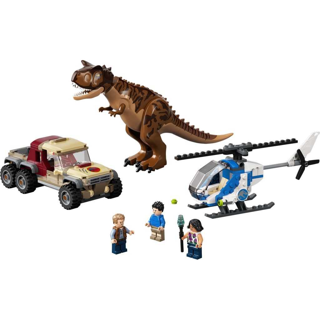 Jurassic World Lego Persecución del Dinosaurio Carnotaurus Edades 7+ # 76941 Artículo 240 Piezas | BTS-816347