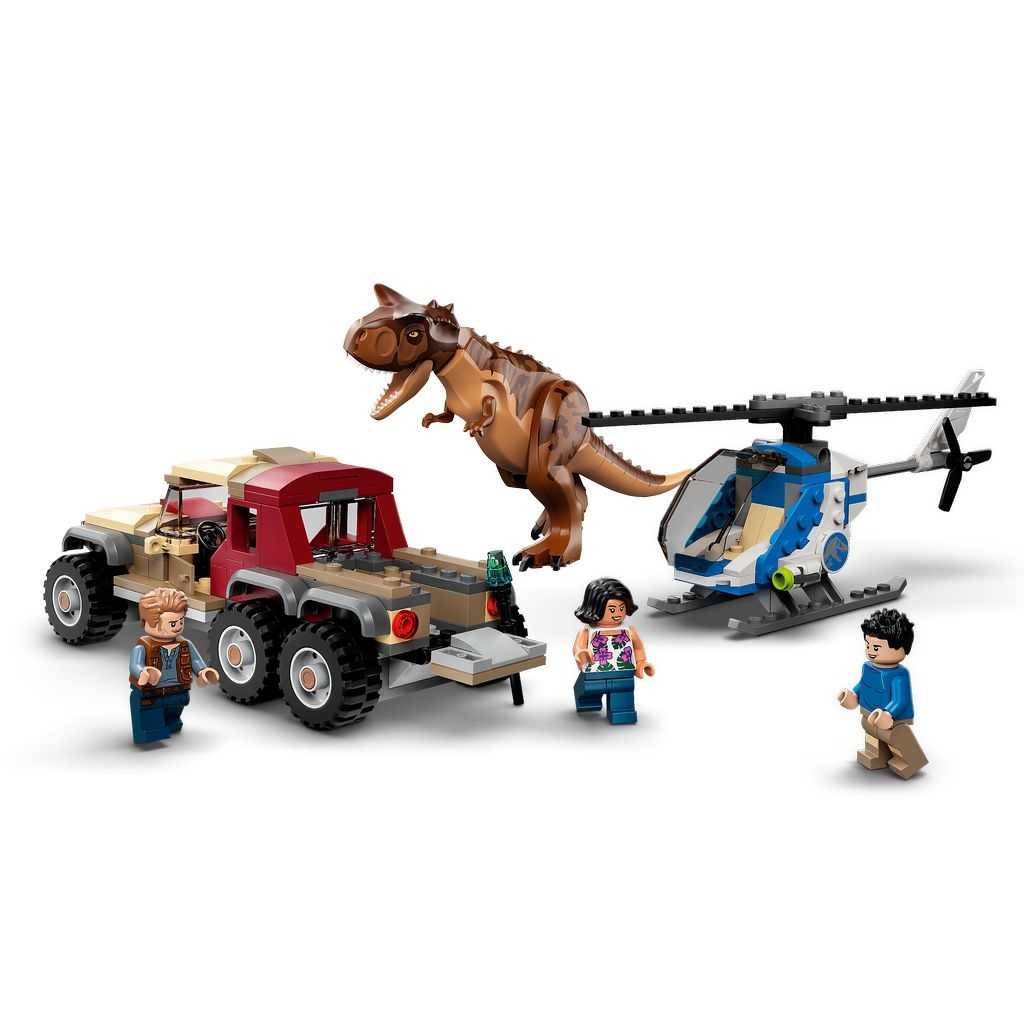 Jurassic World Lego Persecución del Dinosaurio Carnotaurus Edades 7+ # 76941 Artículo 240 Piezas | BTS-816347