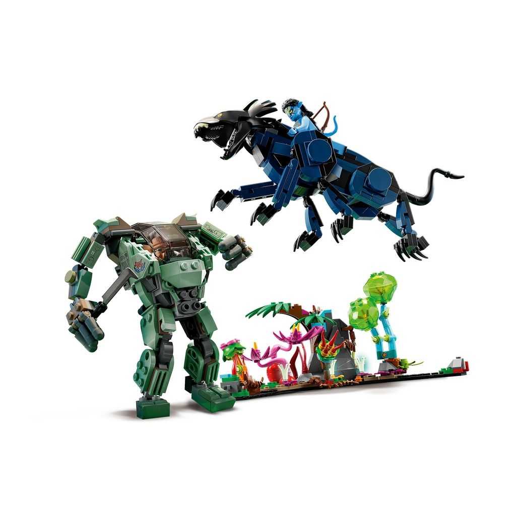 LEGO Avatar Lego Neytiri y Thanator vs. Quaritch con Armadura AMP Edades 9+ # 75571 Artículo 560 Piezas | XSO-039156