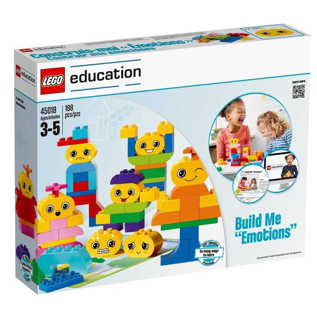 LEGO Education Lego Construir emociones Edades 3-5 # 45018 Artículo 188 Piezas | MRX-461270