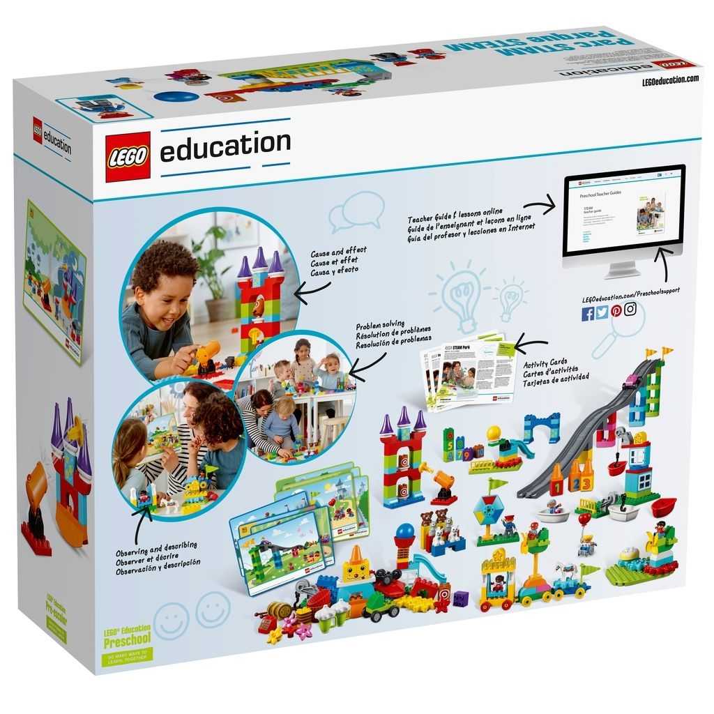 LEGO Education Lego Parque STEAM Edades 3-5 # 45024 Artículo 295 Piezas | EQD-694027