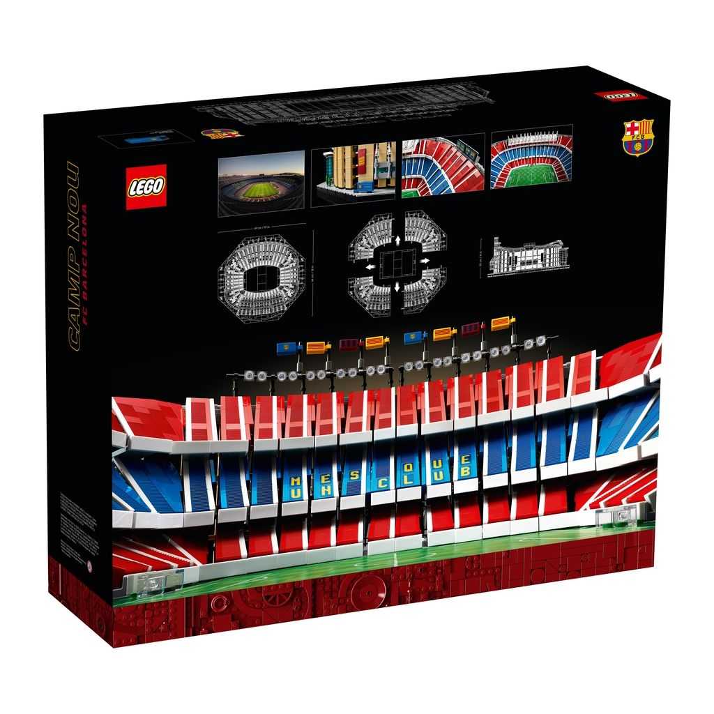 LEGO Icons Lego Camp Nou – FC Barcelona Edades 18+ # 10284 Artículo 5509 Piezas | SHW-463710