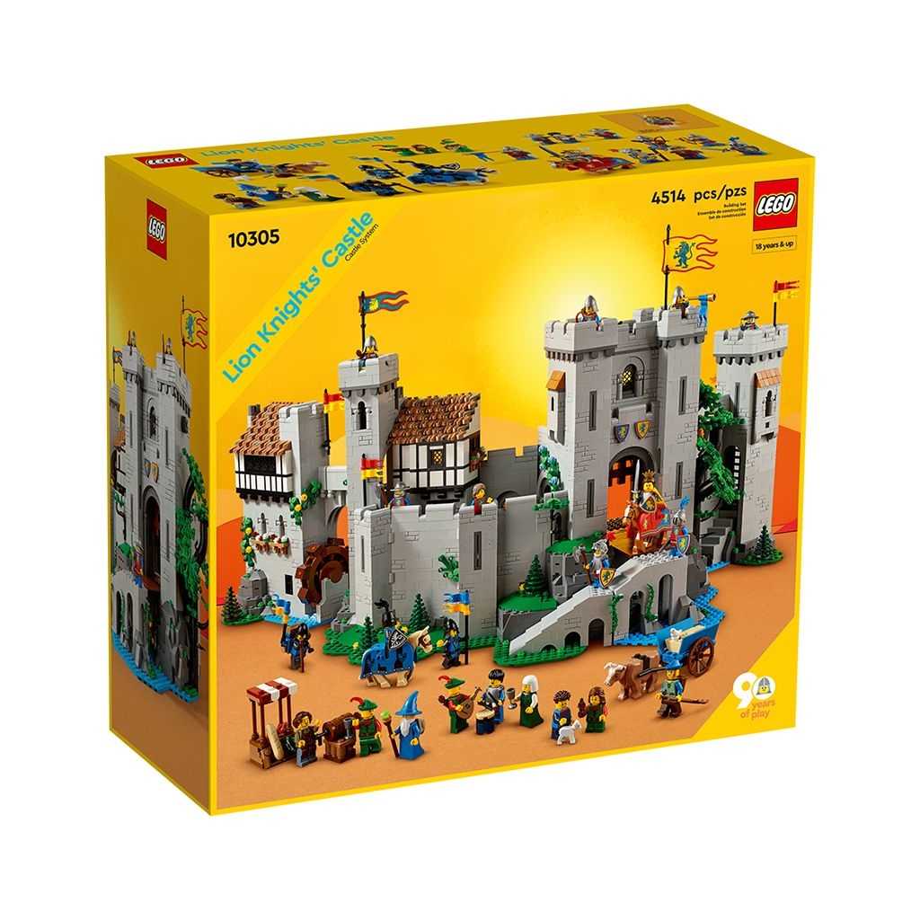 LEGO Icons Lego Castillo de los Caballeros del León Edades 18+ # 10305 Artículo 4514 Piezas | IZQ-628710