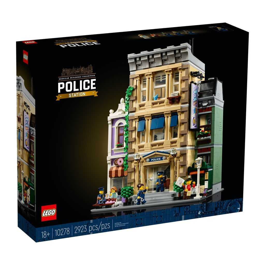 LEGO Icons Lego Comisaría de Policía Edades 18+ # 10278 Artículo 2923 Piezas | GBZ-175284