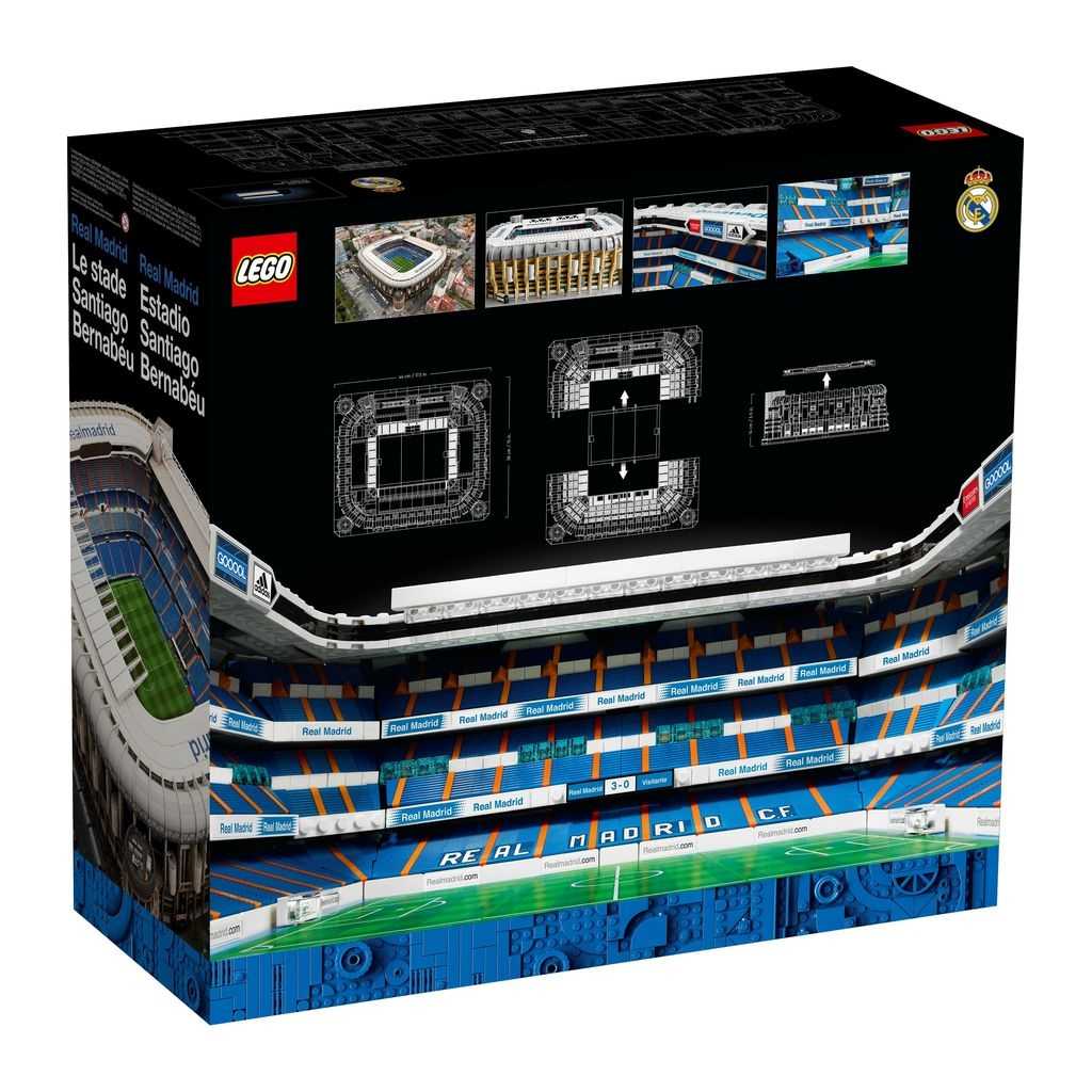 LEGO Icons Lego Estadio del Real Madrid – Santiago Bernabéu Edades 18+ # 10299 Artículo 5876 Piezas | SJE-354689