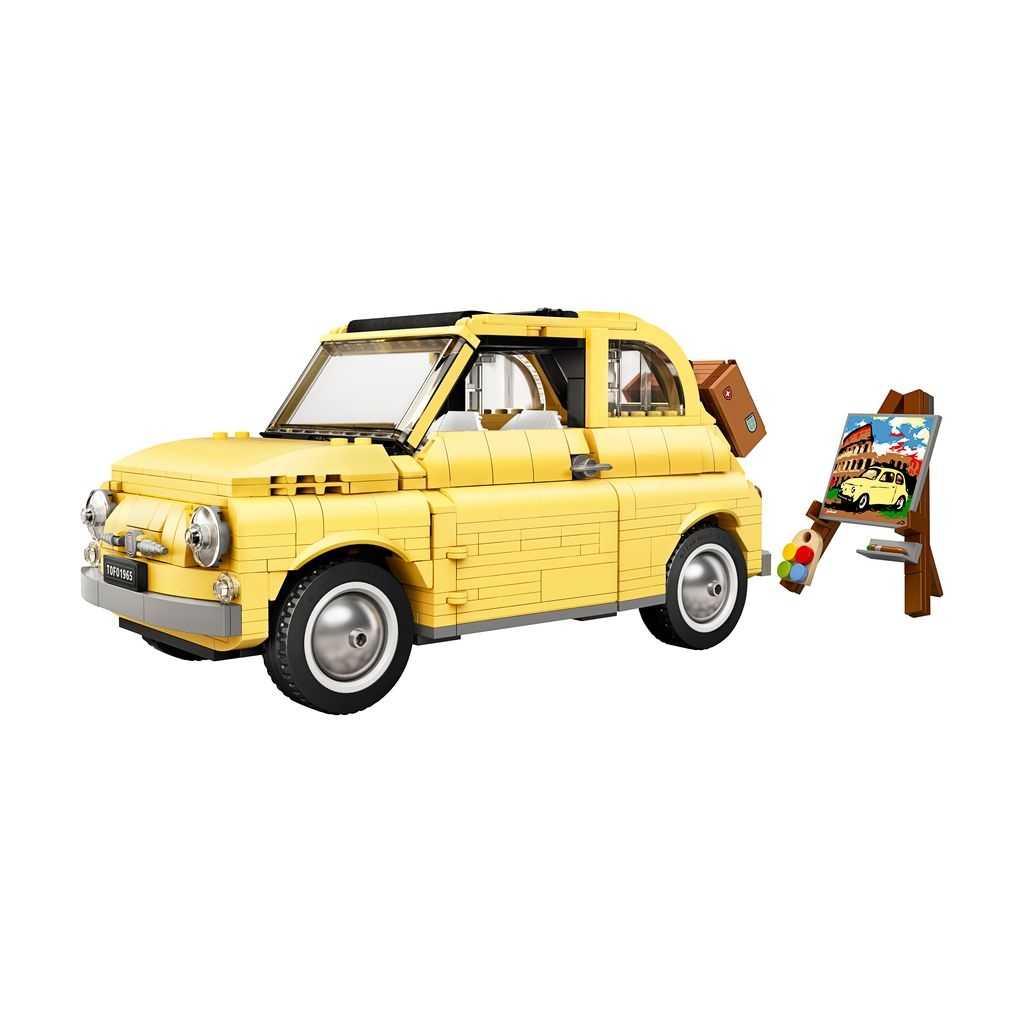 LEGO Icons Lego Fiat 500 Edades 16+ # 10271 Artículo 960 Piezas Amarillo | TZI-351684