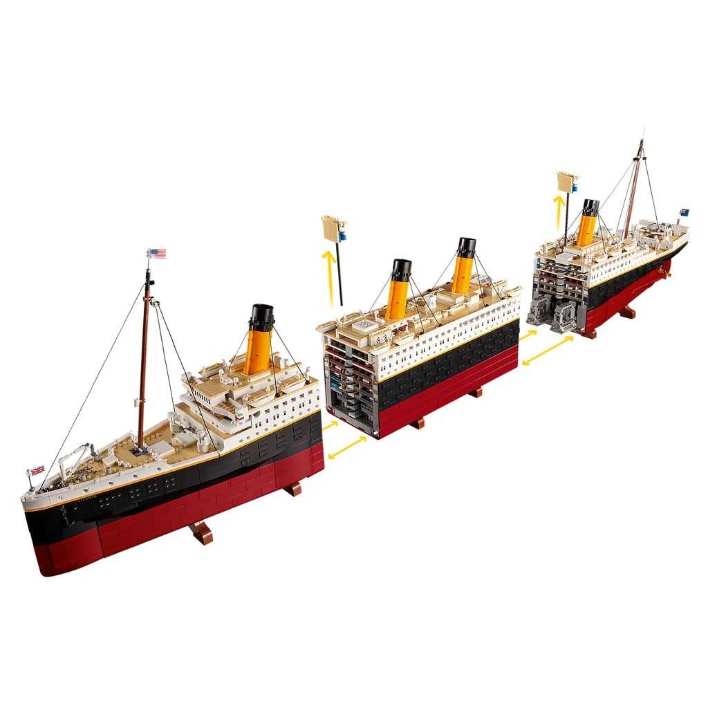 LEGO Icons Lego LEGO: Titanic Edades 18+ # 10294 Artículo 9090 Piezas | ORG-324710