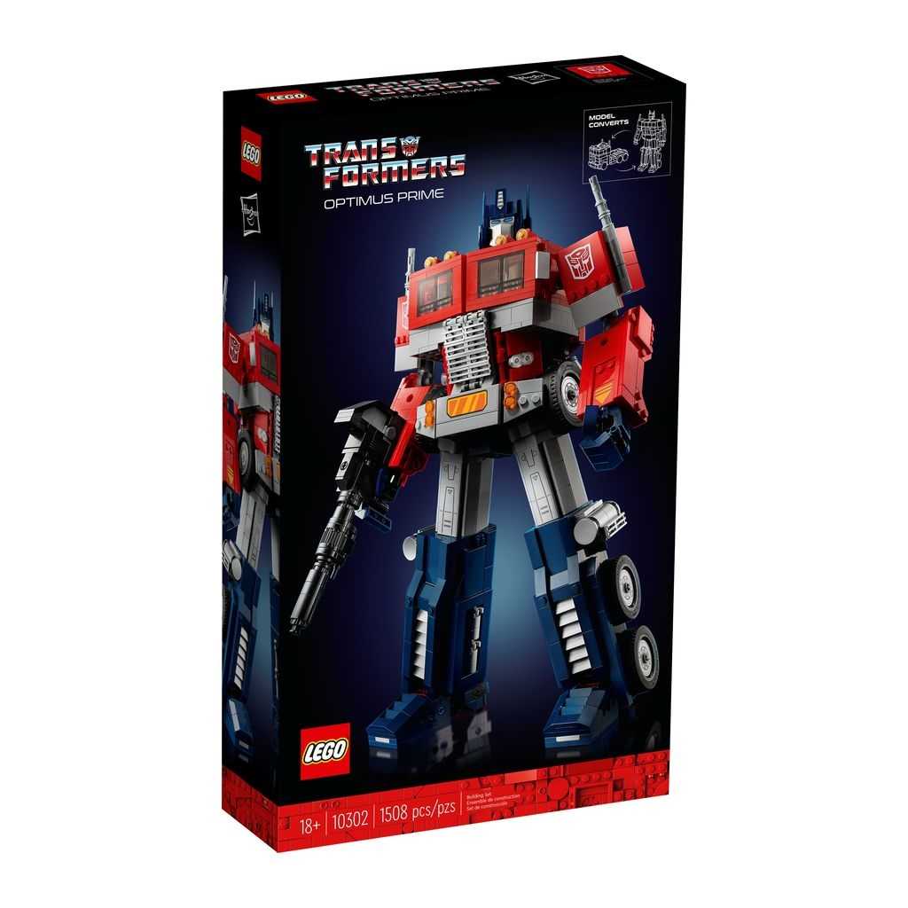 LEGO Icons Lego Optimus Prime Edades 18+ # 10302 Artículo 1508 Piezas | VSE-348065