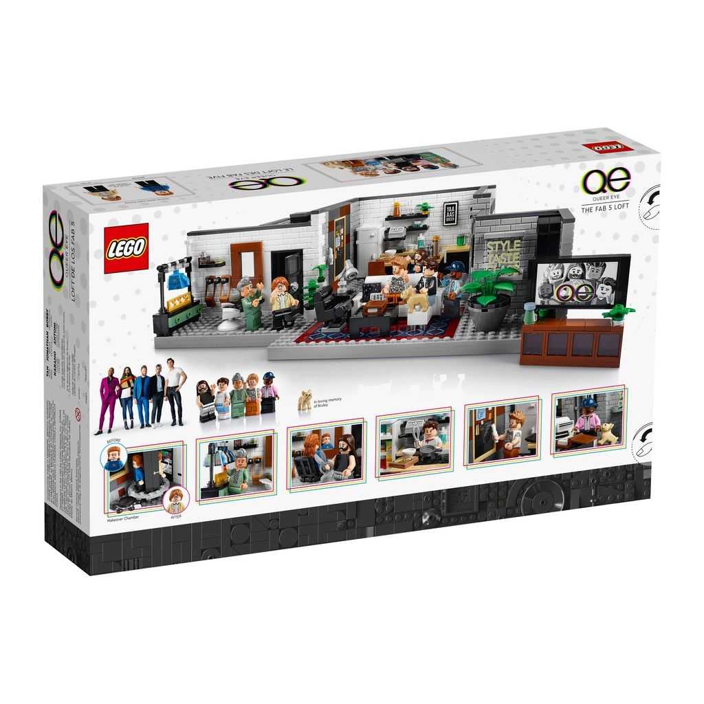 LEGO Icons Lego Queer Eye: Loft de los Fab 5 Edades 18+ # 10291 Artículo 974 Piezas | OWH-136785