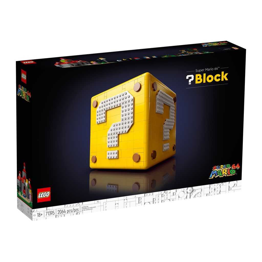 LEGO Super Mario Lego Bloque Interrogación de Super Mario 64 Edades 18+ # 71395 Artículo 2064 Piezas | MSX-087936