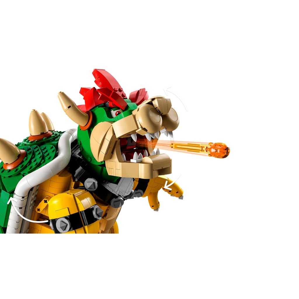 LEGO Super Mario Lego El Poderoso Bowser Edades 18+ # 71411 Artículo 2807 Piezas | FRG-768341