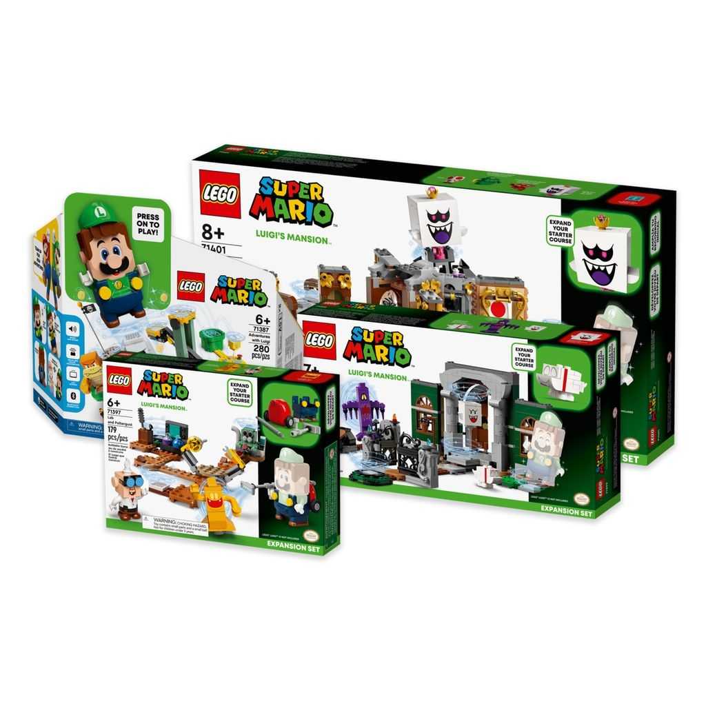 LEGO Super Mario Lego Luigi’s Mansion Madness Bundle Edades 6+ # 5007337 Artículo | SHE-871254