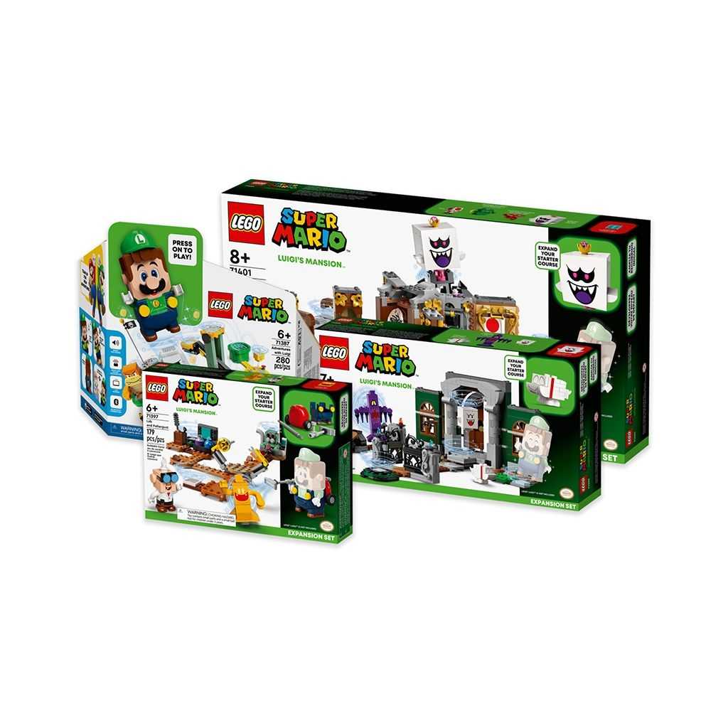 LEGO Super Mario Lego Luigi’s Mansion Madness Bundle Edades 6+ # 5007337 Artículo | SHE-871254