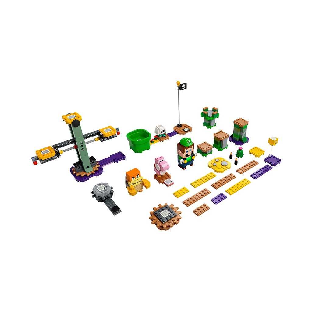 LEGO Super Mario Lego Pack Inicial: Aventuras con Luigi Edades 6+ # 71387 Artículo 280 Piezas | GXB-214309