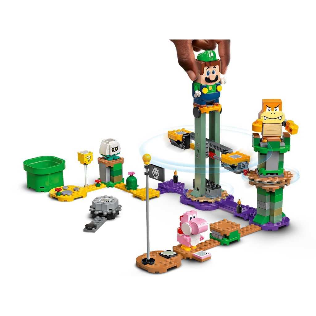 LEGO Super Mario Lego Pack Inicial: Aventuras con Luigi Edades 6+ # 71387 Artículo 280 Piezas | GXB-214309