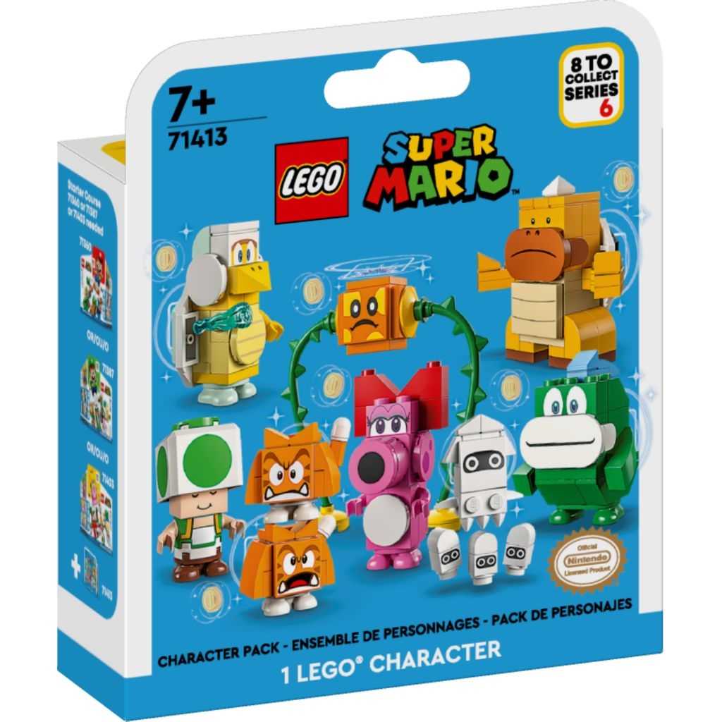 LEGO Super Mario Lego Packs de Personajes: Edición 6 Edades 7+ # 71413 Artículo 52 Piezas | LWG-645821