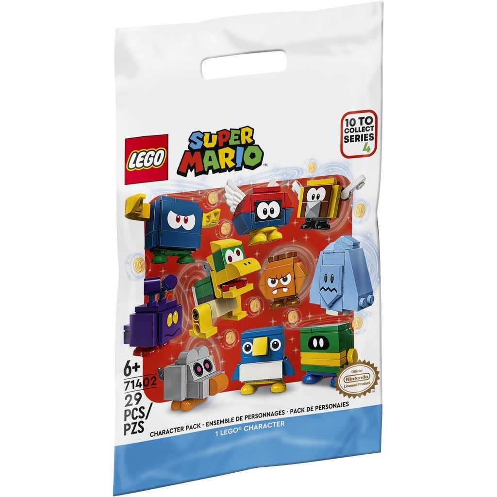 LEGO Super Mario Lego Packs de Personajes: Edición 4 Edades 6+ # 71402 Artículo 29 Piezas | SOE-860791