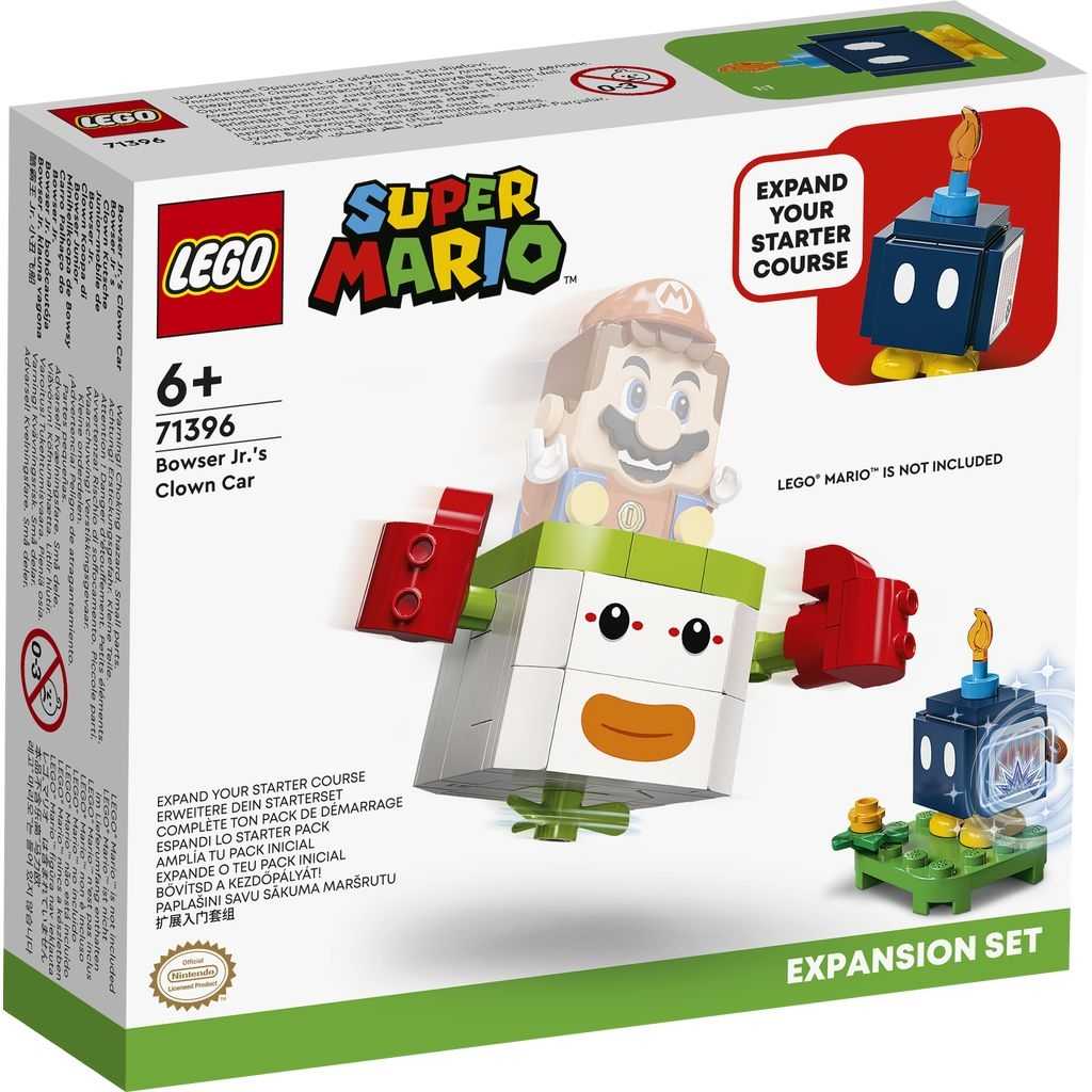 LEGO Super Mario Lego Set de Expansión: Minihelikoopa de Bowsy Edades 6+ # 71396 Artículo 84 Piezas | IXO-705348