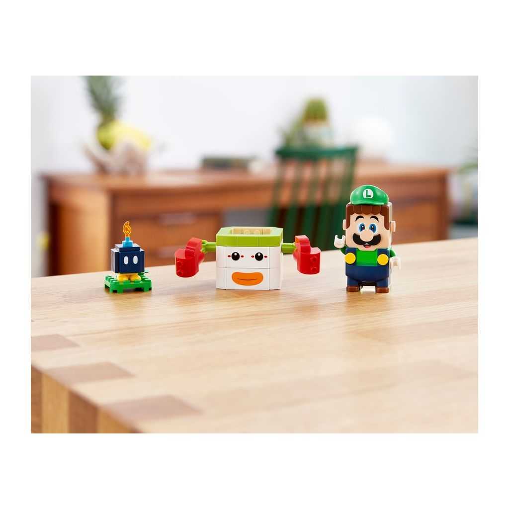 LEGO Super Mario Lego Set de Expansión: Minihelikoopa de Bowsy Edades 6+ # 71396 Artículo 84 Piezas | IXO-705348