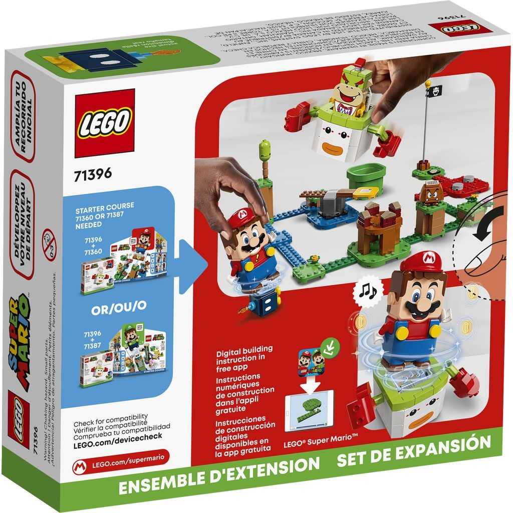 LEGO Super Mario Lego Set de Expansión: Minihelikoopa de Bowsy Edades 6+ # 71396 Artículo 84 Piezas | IXO-705348