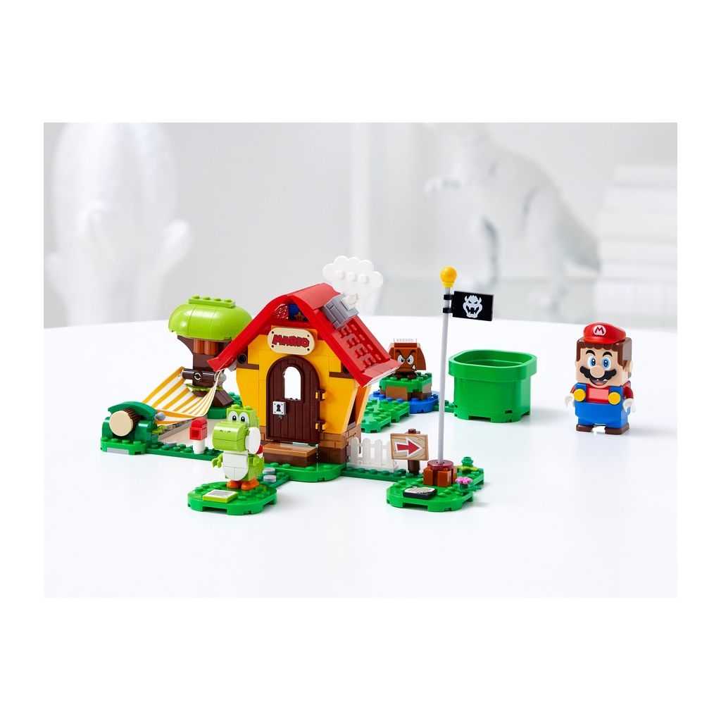 LEGO Super Mario Lego Set de Expansión: Casa de Mario y Yoshi Edades 6+ # 71367 Artículo 205 Piezas | QUM-297064