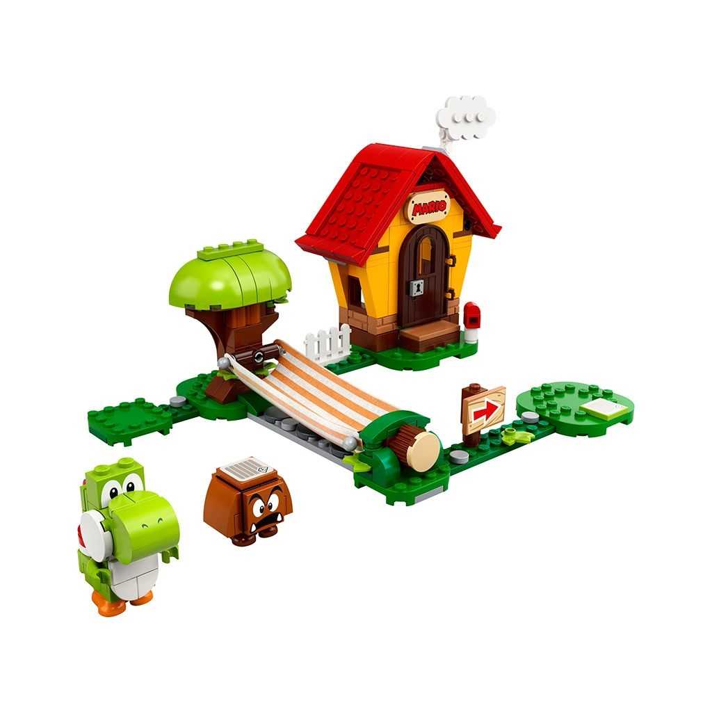 LEGO Super Mario Lego Set de Expansión: Casa de Mario y Yoshi Edades 6+ # 71367 Artículo 205 Piezas | QUM-297064