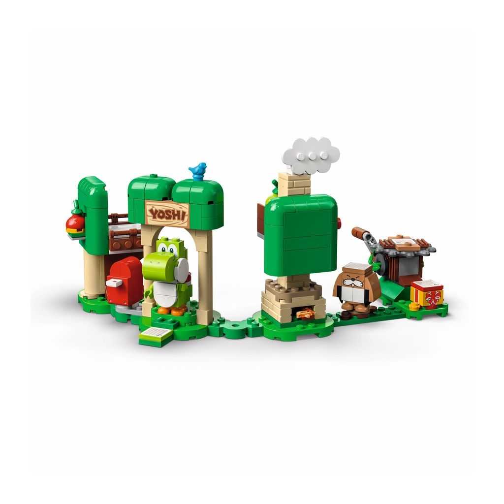 LEGO Super Mario Lego Set de Expansión: Casa-regalo de Yoshi Edades 6+ # 71406 Artículo 246 Piezas | WVL-812570