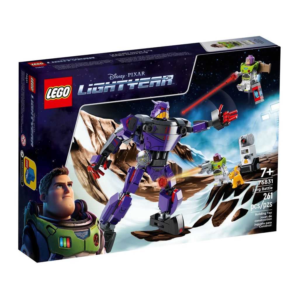 Lightyear de Disney y Pixar Lego Batalla contra Zurg Edades 7+ # 76831 Artículo 261 Piezas | SKU-506897