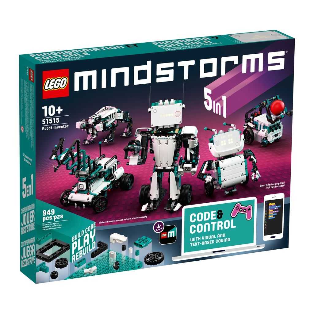 MINDSTORMS Lego Robot Inventor Edades 10+ # 51515 Artículo 949 Piezas | ALJ-047639